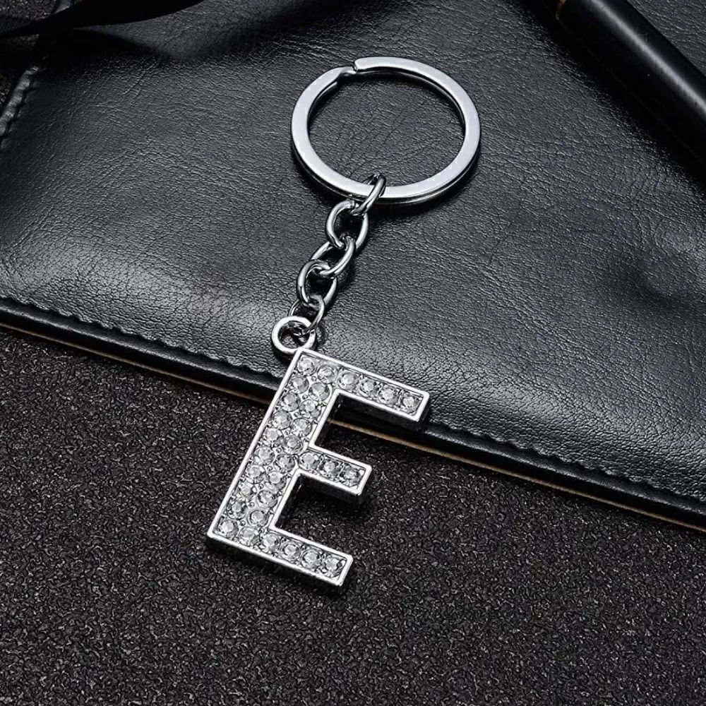 Initials Bedazzled Keychain - Picture 4 of 4